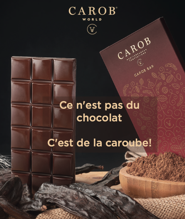 Caroube World Ce n' est pas du chocolat www.luxfood-shop.fr